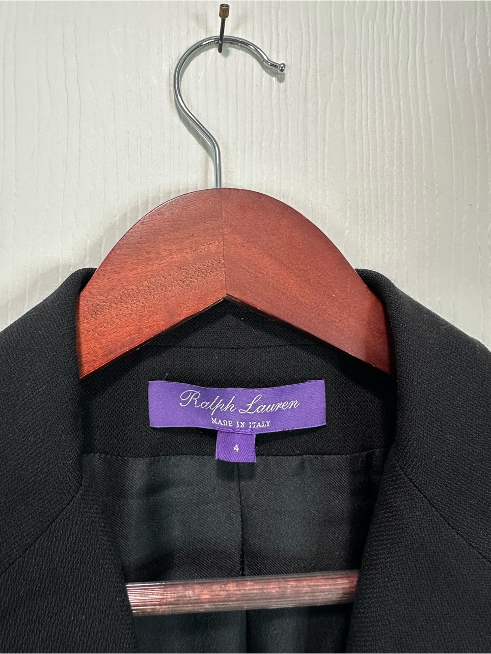 Ralph Lauren Purple label Parker Black Single-Button Blazer - Picture 5 of 10